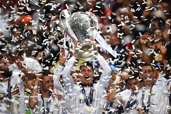 UEFA Chmpions League, Real Madrid, Atletico Madrid, Cristiano Ronaldo, Alvro Arbeloa, Alvaro Morato, Pepe, Angel Di Maria